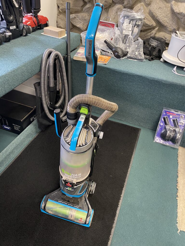 vacuum at repair shop