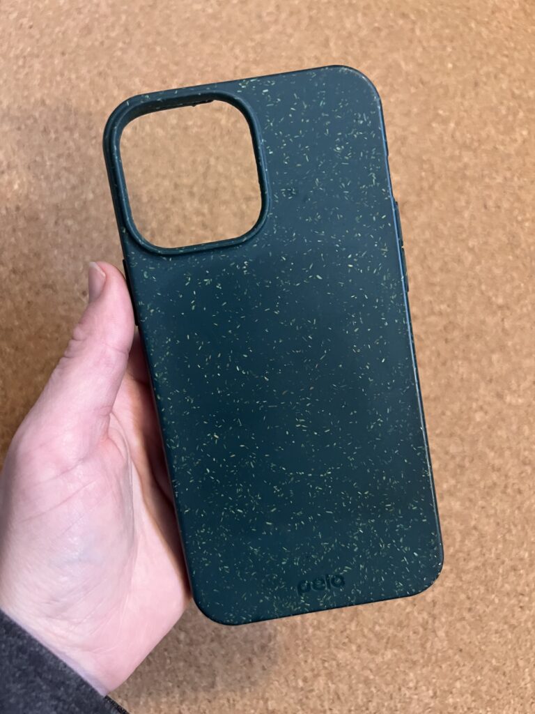 Pela compostable phone case